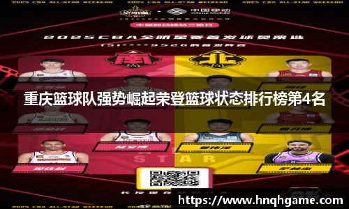 重庆篮球队强势崛起荣登篮球状态排行榜第4名